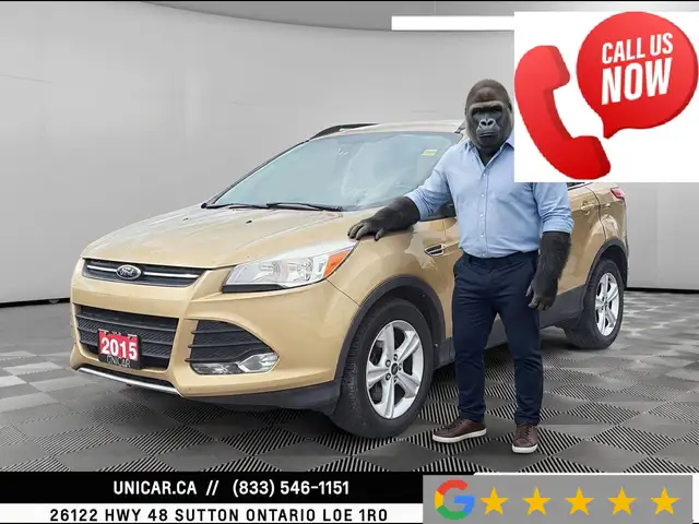 2015 Ford Escape AWD SE No Accidents Leather Seats Backup Cam Bl