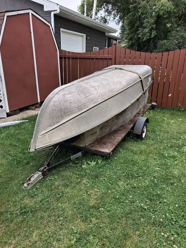 12' aluminum fishing package OBO
