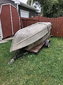 12' aluminum fishing package OBO