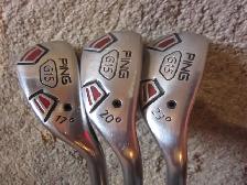 EXCELLENT SHAPE PING G15 17/20/23 HIGH QUALITY HYBRIDS