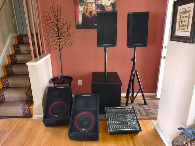 Complete Cerwin Vega/Yorkville PA System