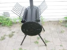 WOOD BURNING CAMP TENT ICE HUT STOVE WORKING CONDITION - Photo 2