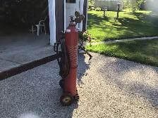 Oxy Acetylene cutting torch