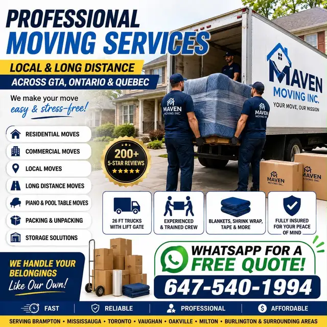 local moving truck - Residential and commercial moving