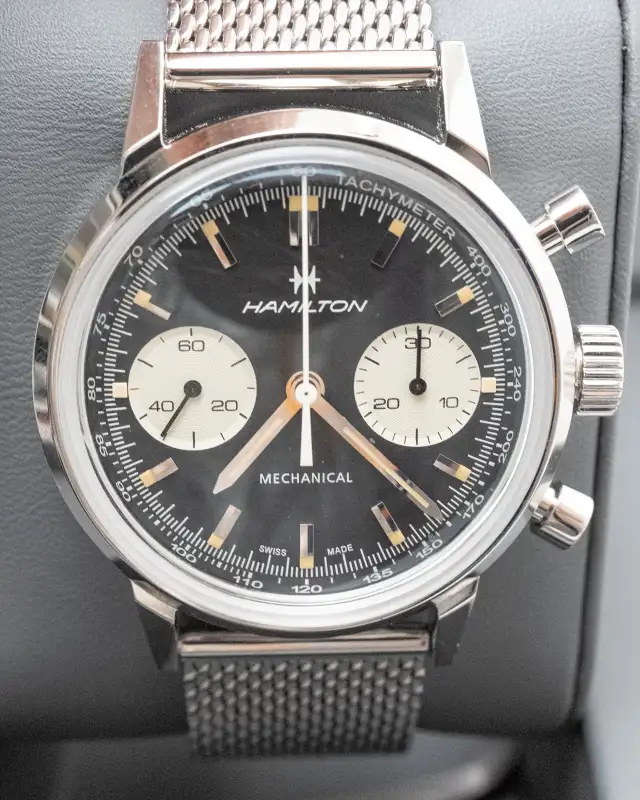 Hamilton 40mm Intra-Matic Manual Wind Chronograph