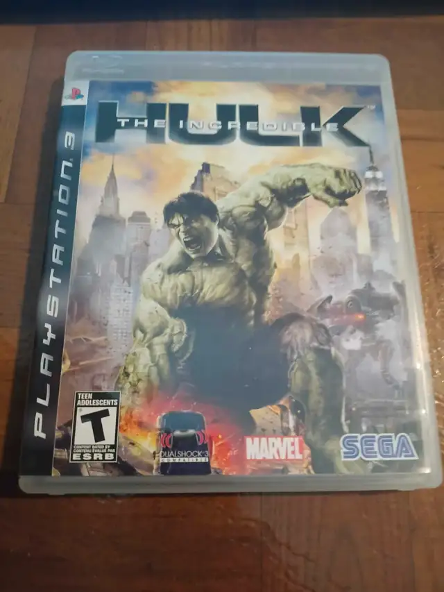 The Incredible Hulk (Sony PlayStation 3, 2008) PS3 COMPLETE