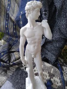 SOLD OUT! MICHELANGELO'S DAVID 12' REPLICA MARBLE ITALIAN IMPORT - Photo 5