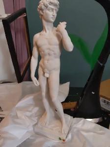 SOLD OUT! MICHELANGELO'S DAVID 12' REPLICA MARBLE ITALIAN IMPORT - Photo 7