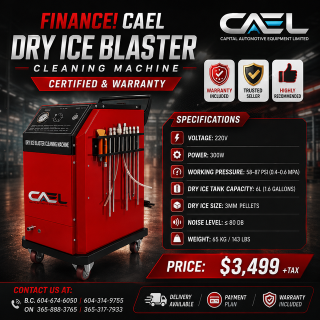 CAEL Dry Ice Blaster Cleaning Machine