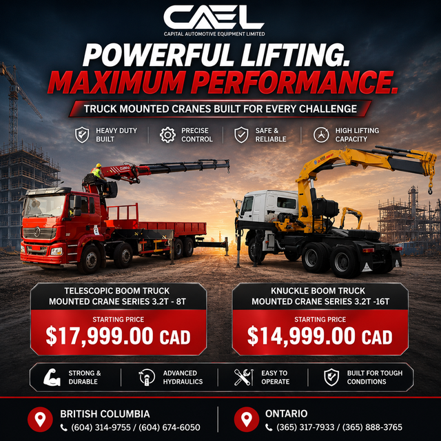 CAEL Truck Crane Attachments