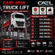 CAEL Heavy-Duty Wireless Semi Truck Column Lifts