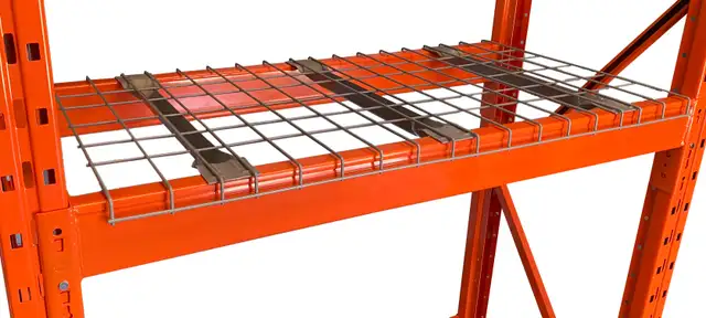 Wire mesh deck 42" x 46",  42" x 52" and 42" x 58" - pallet rack
