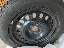 WINTER TIRES & RIMS – 225/55R17 – Came Off 2020 Hyundai  Tucson - Photo 2