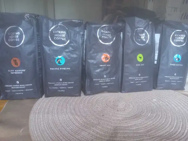 Kicking Horse Coffee Beans Packages 3 for $30/6 for $50/10 -$90