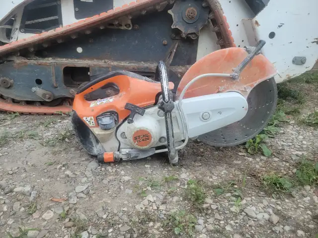 Stihl ts420 concrete saw
