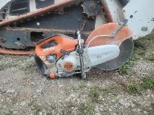 Stihl ts420 concrete saw