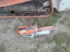 Stihl ts420 concrete saw - Photo 4