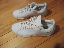 Adidas Stan Smith Triple Cloud White Low Top Sneakers Men's 9