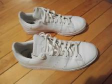 Adidas Stan Smith Triple Cloud White Low Top Sneakers Men's 9 - Photo 3
