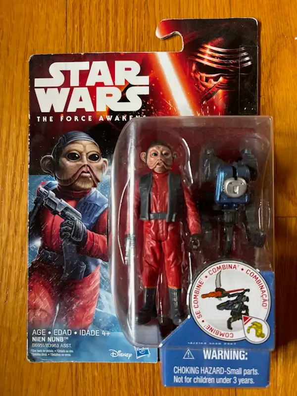 FIGURINE NIEN NUMB DE STAR WARS (THE FORCE AWAKE) NEUVE