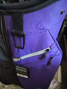 Brand new beautiful purple taylormade golf bag with tags on!! - Photo 3