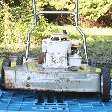 Tondeuse à gazon 22' Briggs & Stratton lawn mower VINTAGE 1975 - Photo 3