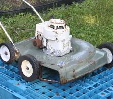 Tondeuse à gazon 22' Briggs & Stratton lawn mower VINTAGE 1975 - Photo 4