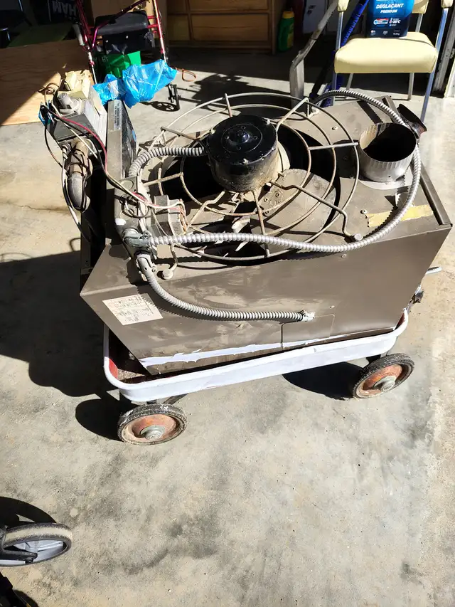 Natural Gas Garage Heater