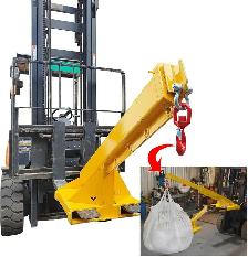 3T Mobile Crane Lifting Hoist Truss Jib Boom Hook 170056 - Photo 9