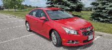 2012  Chev. Cruze LTZ RS Turbo 1.4 L 47 K.  Klm.