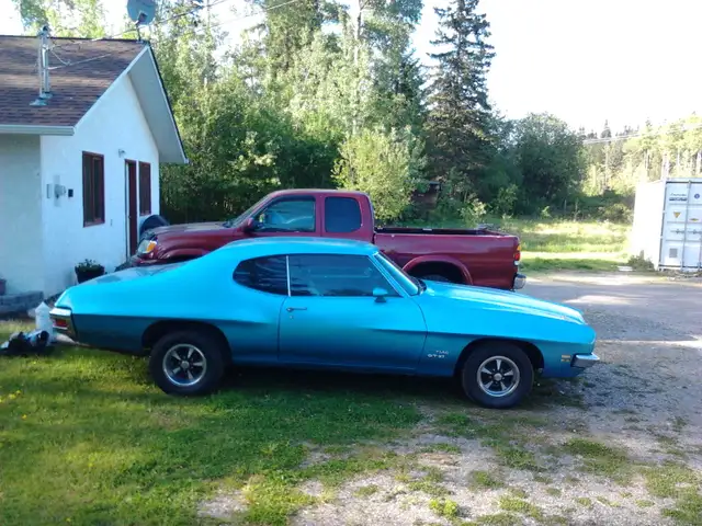 Classic muscle car