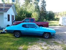 Classic muscle car