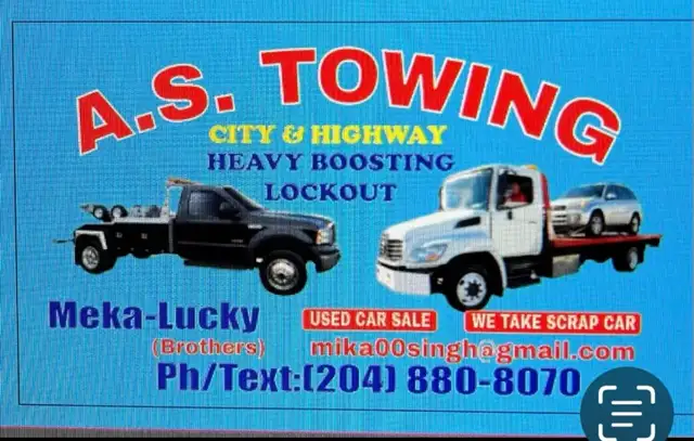 ▪️A.S. Towing▪️