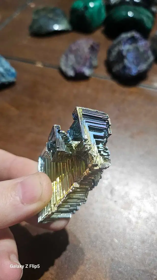 Cristal de Bismuth synthétique