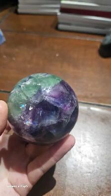 Sphère de Fluorite minéraux