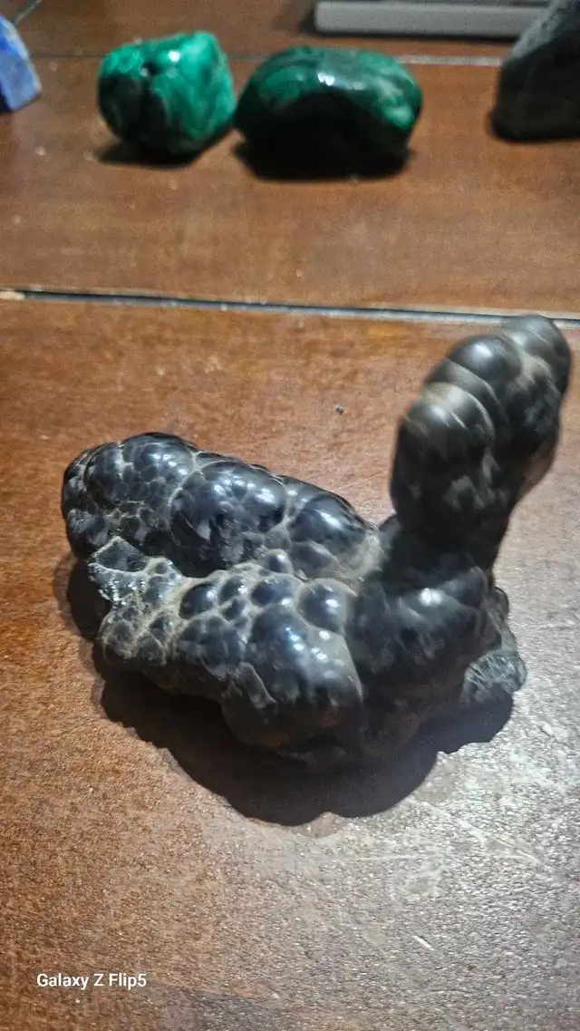 l'hématite botryoïde minéraux (hématite en tête de verre)