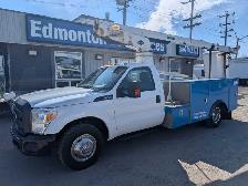 2016 FORD F-350 XL REG CAB 10' SERVICE BODY 29' ALTEC MANLIFT