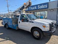 2016 FORD F-350 XL REG CAB 10' SERVICE BODY 29' ALTEC MANLIFT - Photo 3
