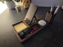 Custom Modular Desk Organizer   Pen Holder - Engraved Name - Ott - Photo 3