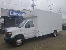 2012 FORD E450 SUPER DUTY ECONOLINE 16' CUBE VAN 6.8L TRITON V10