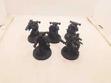 Warhammer 40k Chaos Space Marine 5 Havocs Primed Black