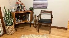 Mid century TEAK TECK Buffet, bahut disques vinyles, sideboard / - Photo 4