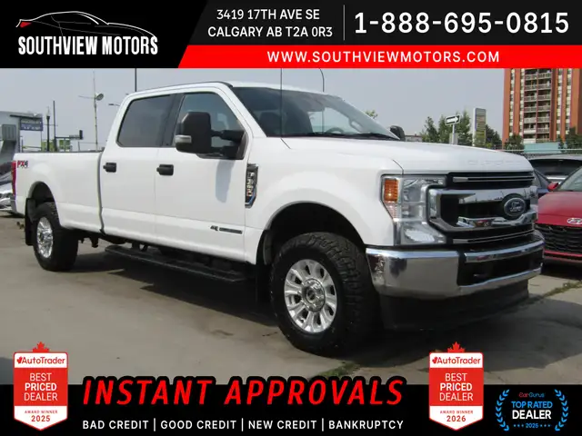 2022 Ford Super Duty F-350 SRW XLT 4WD Crew Cab 8 Foot Box|Diese