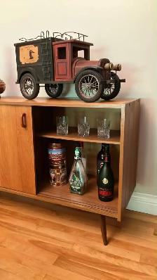 Mid century TEAK TECK buffet, bahut disques vinyles / Camion en - Photo 3