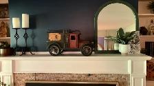 Mid century TEAK TECK buffet, bahut disques vinyles / Camion en - Photo 8
