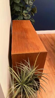 Mid century TEAK TECK buffet, bahut disques vinyles / Camion en - Photo 9