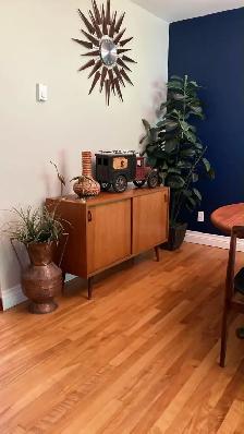 Mid century TEAK TECK buffet, bahut disques vinyles / Camion en - Photo 10