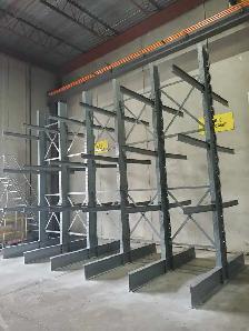 8’, 12’ and 16’ tall Cantilever Racking in stock & pallet racks - Photo 4