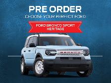 2027 Ford Bronco Sport Heritage
