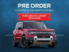 2027 Ford Bronco Sport Badlands